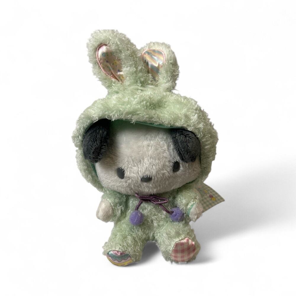 Sanrio Original Pochacco Easter 2022 Fluffy Plush Purple Japan Exclusive ST22 - Picture 1 of 9
